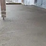 Izvedba zunanjega estriha na terasi s popolno zaščito oken
